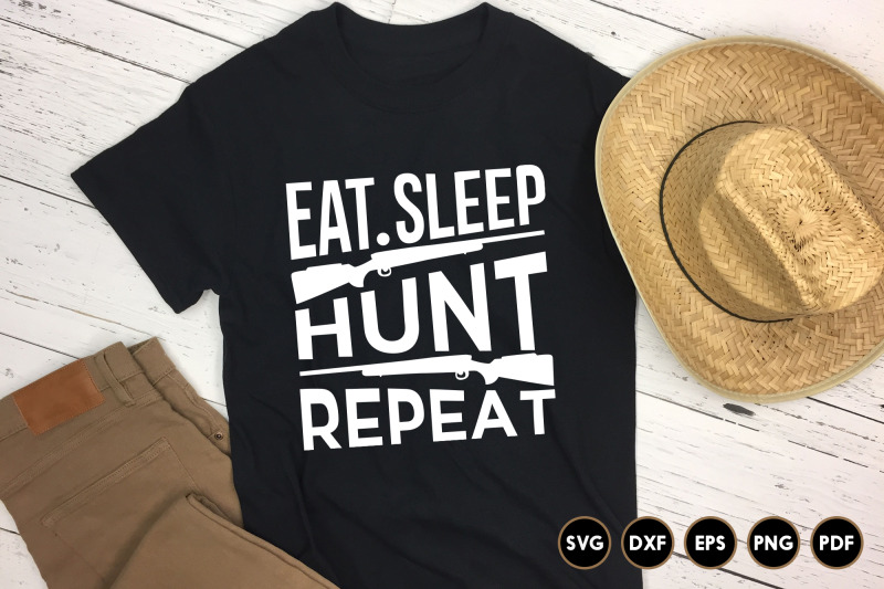 eat-sleep-hunt-repeat-hunting-svg