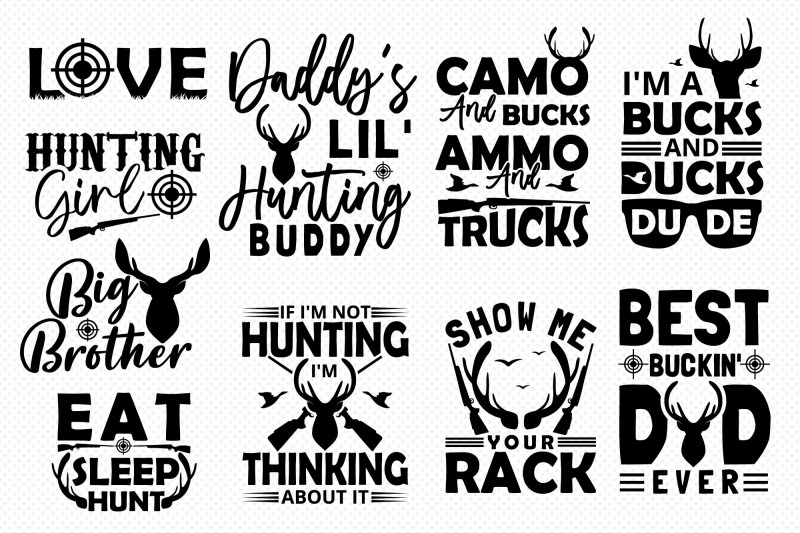 hunting-svg-bundle-25-designs