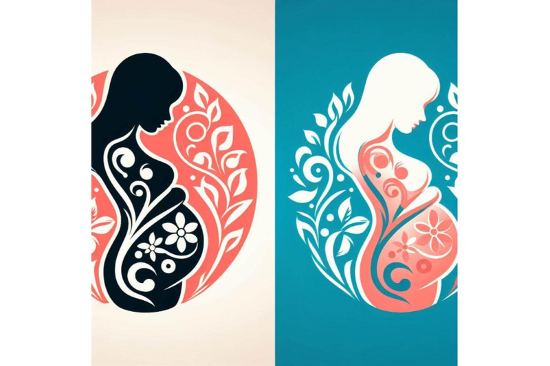 4-pregnant-woman-silhouette-vector-symbol