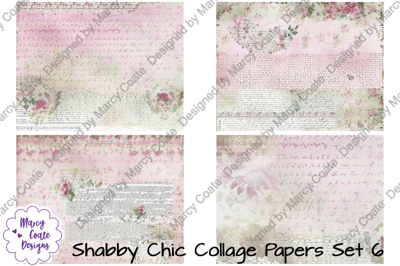 shabby-chic-collage-papers-set-6