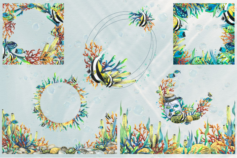 tropical-fish-watercolor-clipart