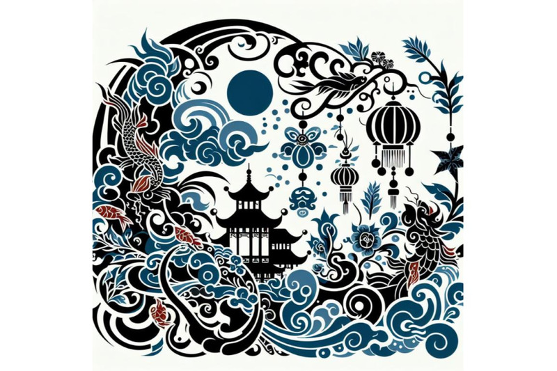 4-illustration-of-chinese-beautiful-decorative-artwork