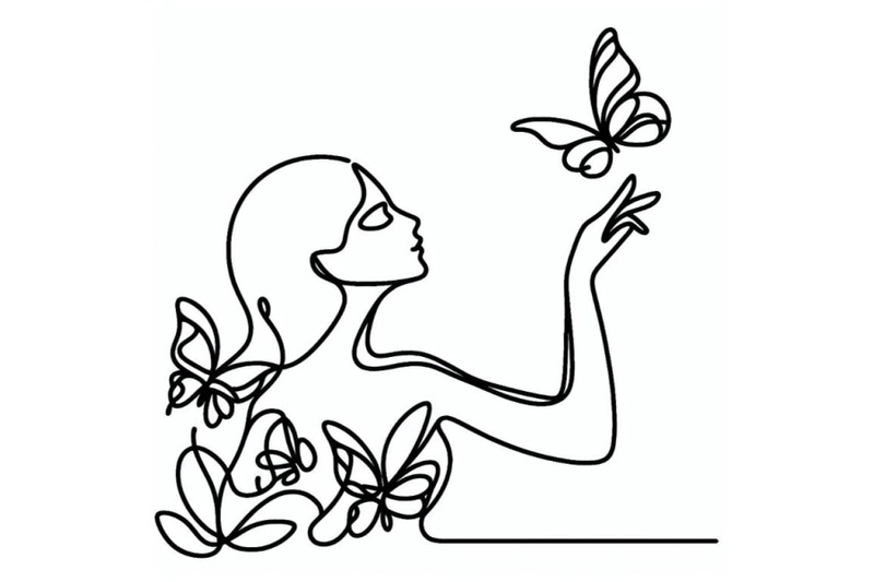 4-one-single-line-drawing-woman-with-butterfly-line-art-vector-illustr