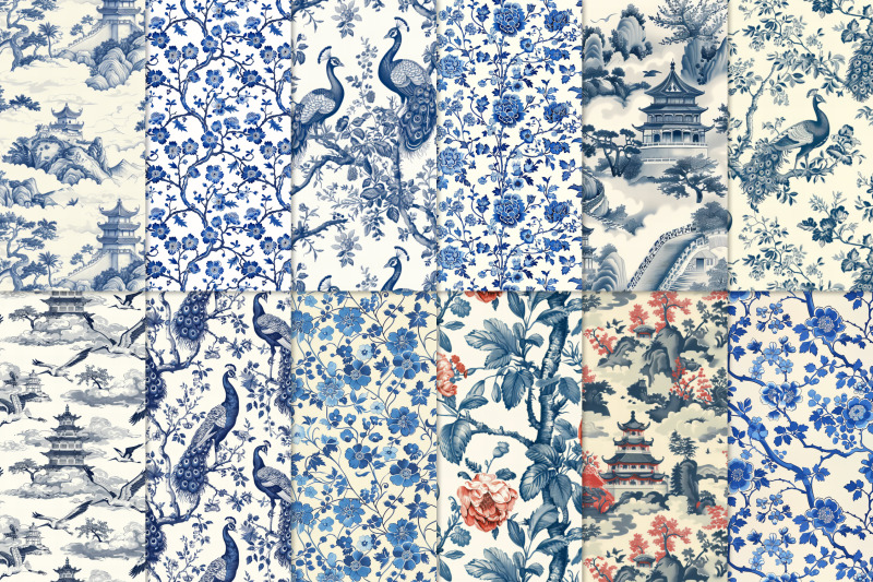 chinese-ornament-seamless-patterns