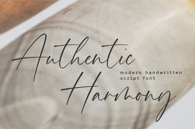 authentic-harmony-modern-handwritten-script