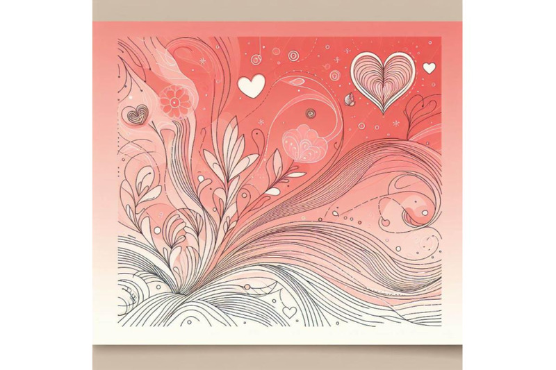 4-beautiful-red-valentines-day-card-with-abstract-design