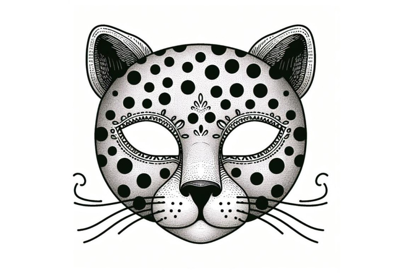4-spotty-leopard-mask-cutout-animal-mask-for-kids-to-wear