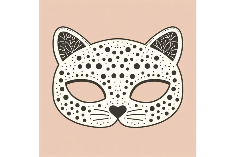 4-spotty-leopard-mask-cutout-animal-mask-for-kids-to-wear