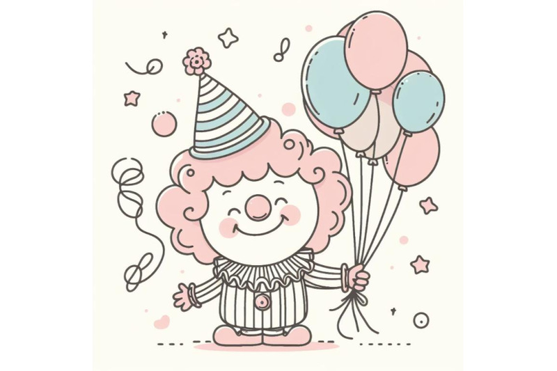 4-funny-clown-with-ballons