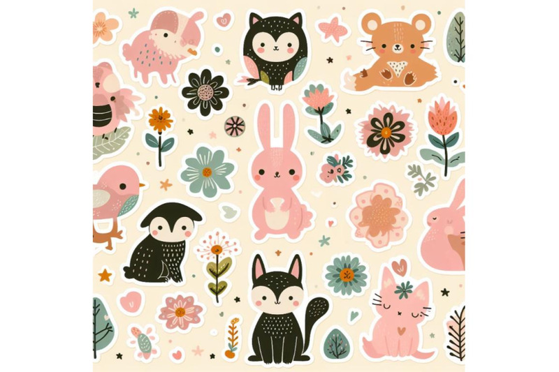 4-cute-animal-stickers