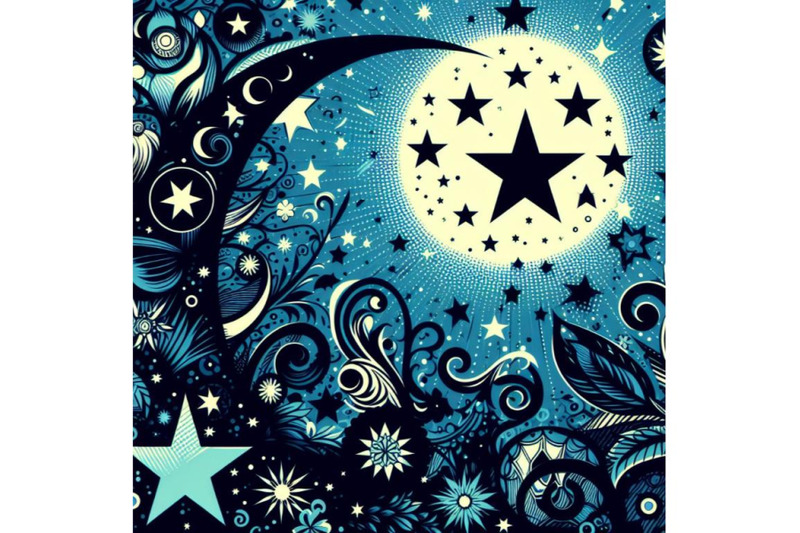 4-night-stars-holiday-blue-pop-art-background-pop-art-retro-comic-boo