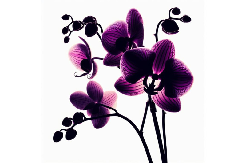 4-purple-orchid-isolated-on-white-background