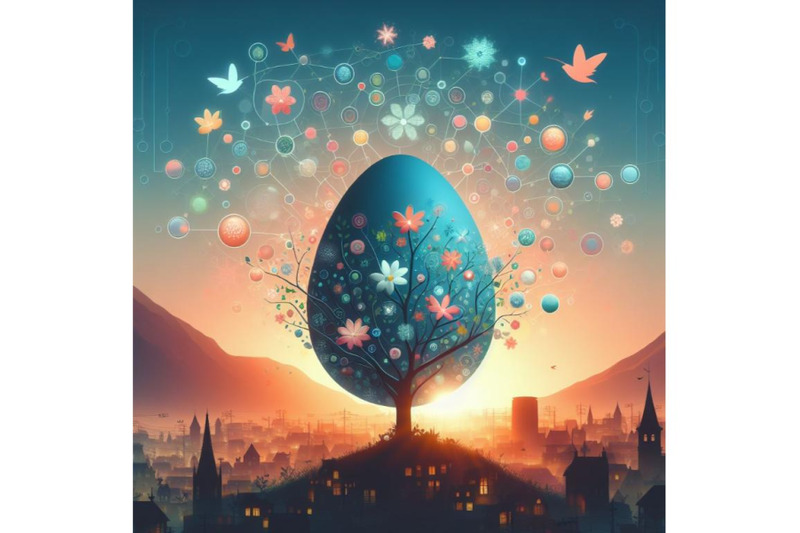 4-set-of-easter-plan-concept-tree