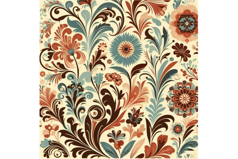 4-seamless-retro-floral-pattern