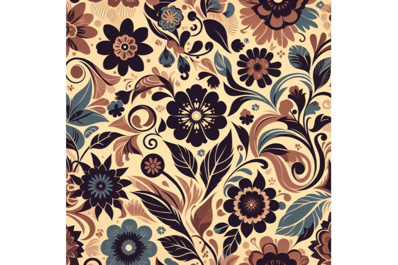 4-seamless-retro-floral-pattern