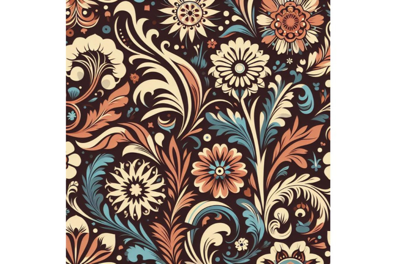 4-seamless-retro-floral-pattern