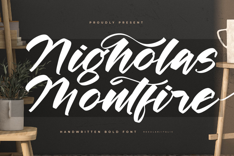 nigholas-montfire-handwritten-bold-font