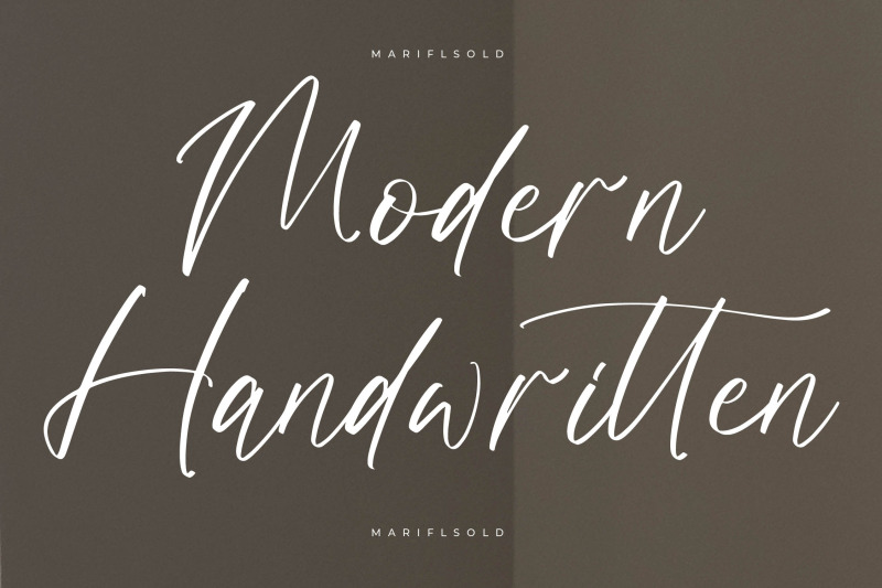 prostlande-modern-handwritten-script