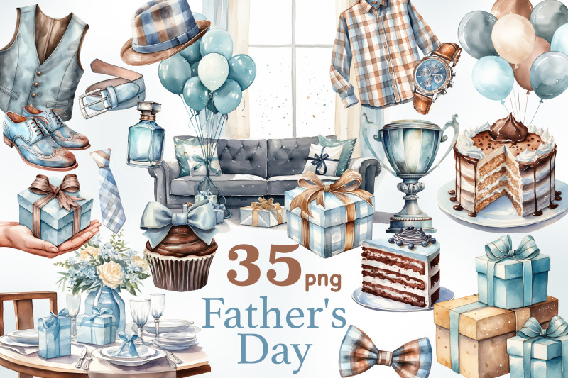 fathers-day-clipart-collection-male-illustration-set-glamartzhanna