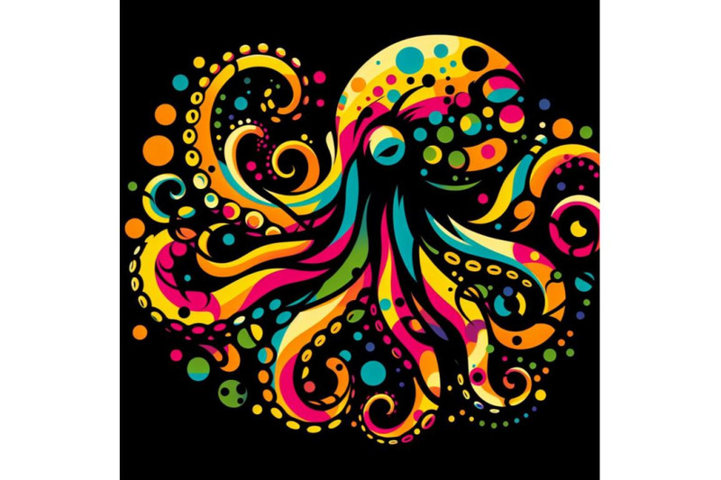 4-a-cartoon-octopus-in-colorful-hues