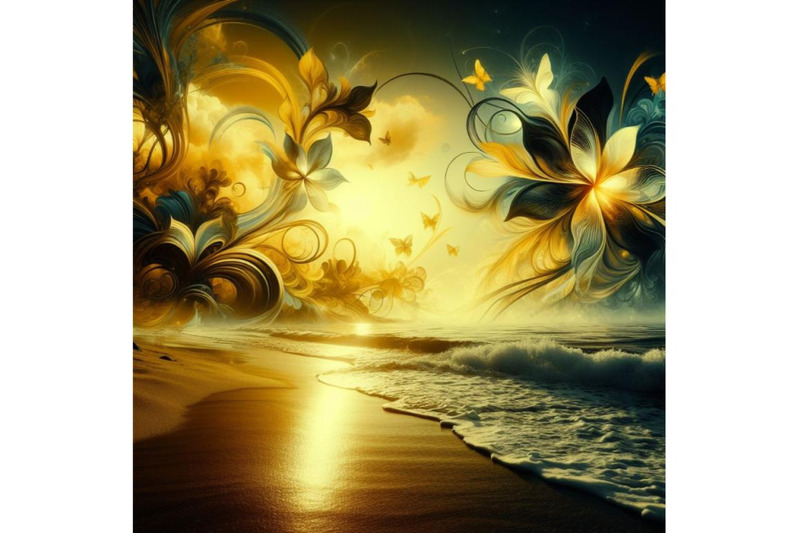 4-beautiful-beach-with-fantasy-flower