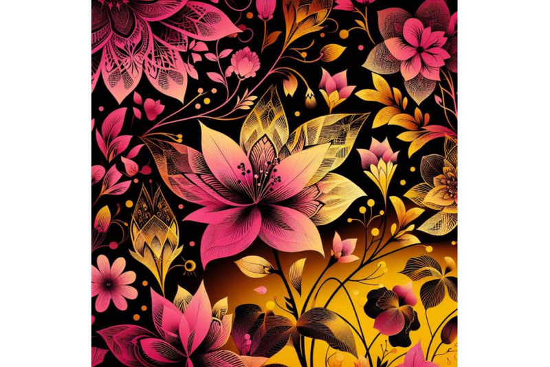 4-beautiful-pink-flower-pattern