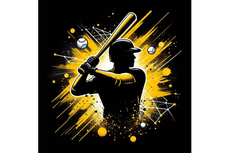 4-cartoon-a-baseball-player