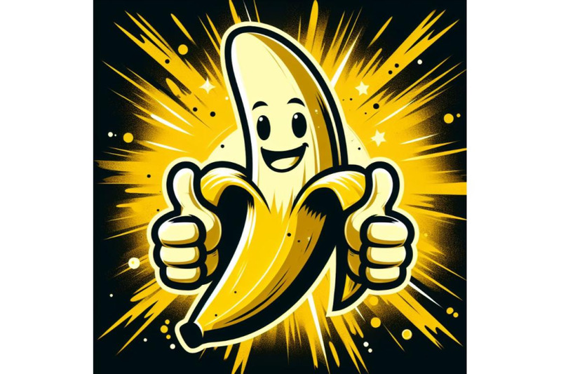 4-cartoon-banana-giving-thumbs-up