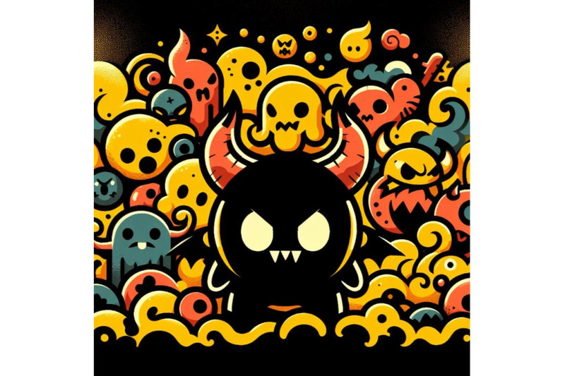 4-cute-and-colorful-cartoon-demon