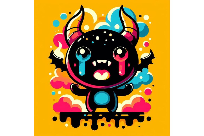 4-cute-and-colorful-cartoon-demon