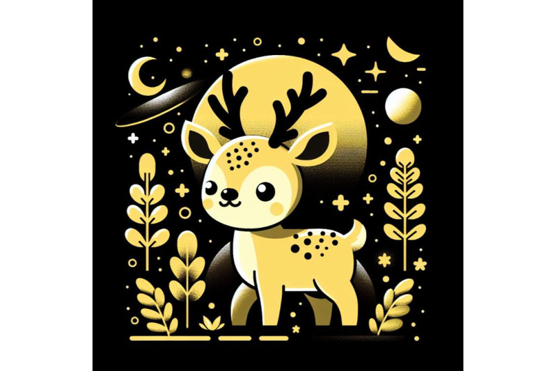 4-cute-deer-cartoon
