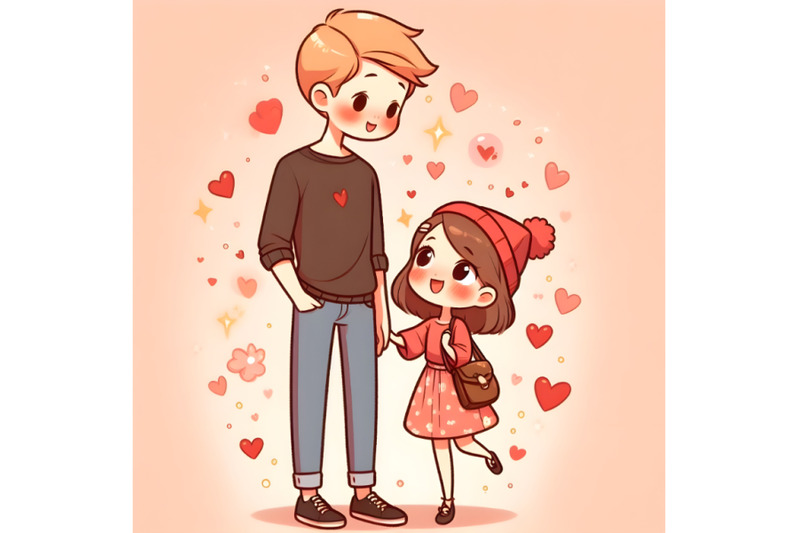 4-cute-short-girl-saw-his-tall-boyfriend