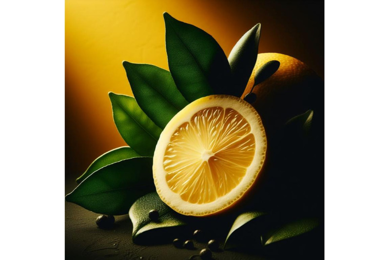 4-fresh-lemon-with-green-leaves