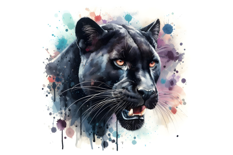 4-panther-watercolor-predator-animals-wildlife-painting