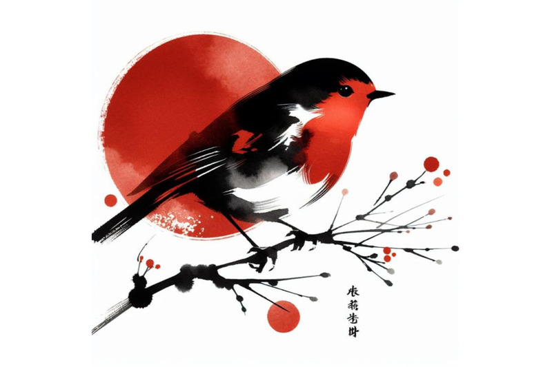 4-robin-watercolor-bird-illustration-hand-painted