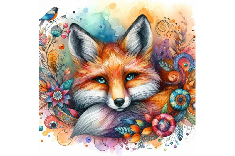 4-beautiful-decorative-fox