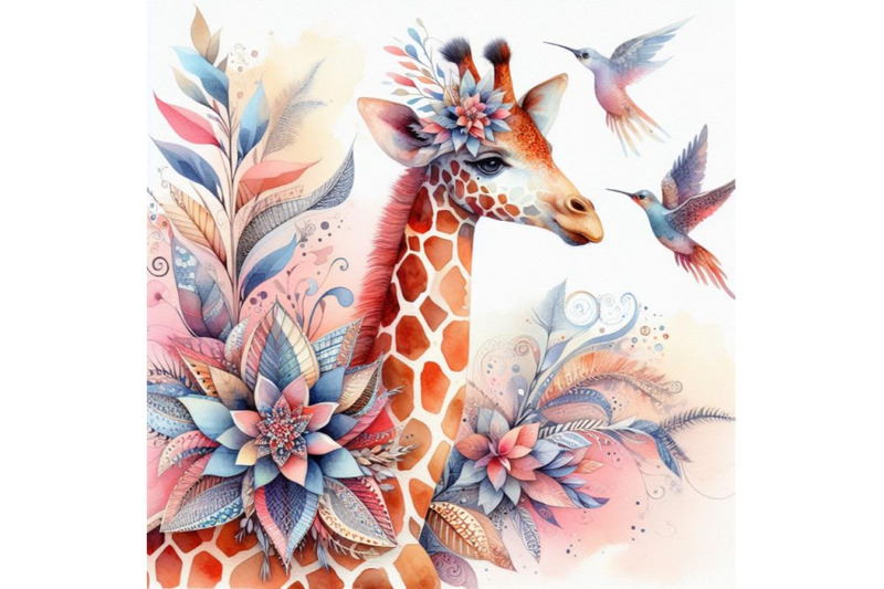 4-beautiful-decorative-giraffe