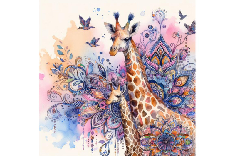 4-beautiful-decorative-giraffe