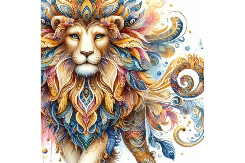 4-beautiful-decorative-lion