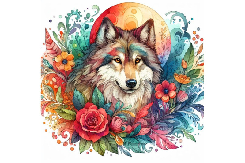 4-beautiful-decorative-wolf