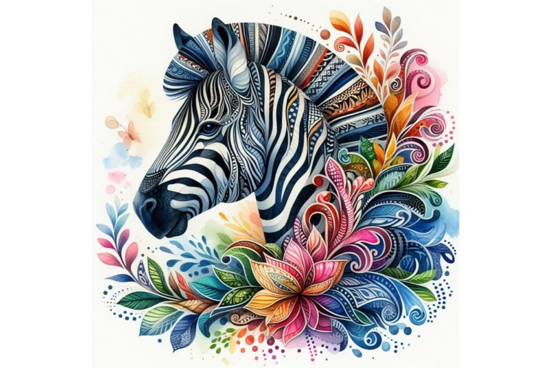 4-beautiful-decorative-zebra