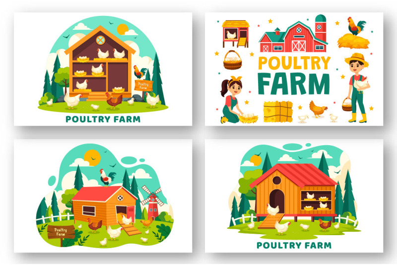 12-poultry-farm-illustration