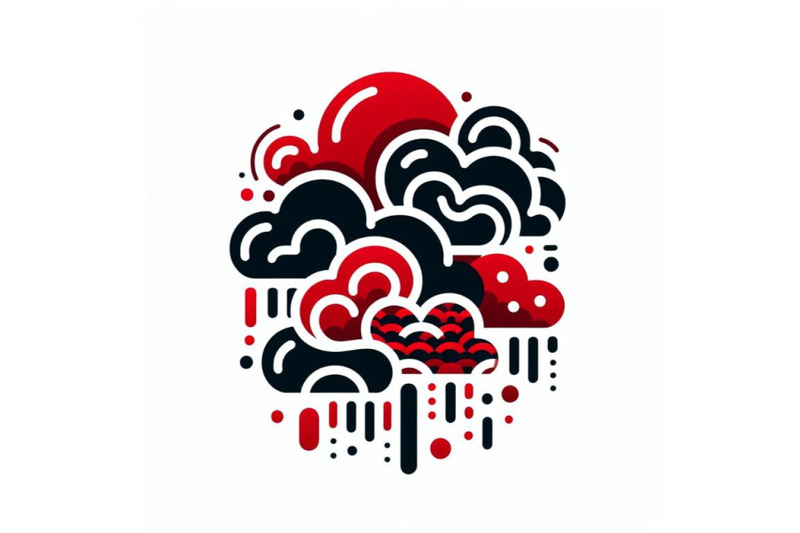 4-cute-clouds-in-scandinavian-style-isolate-on-white-background