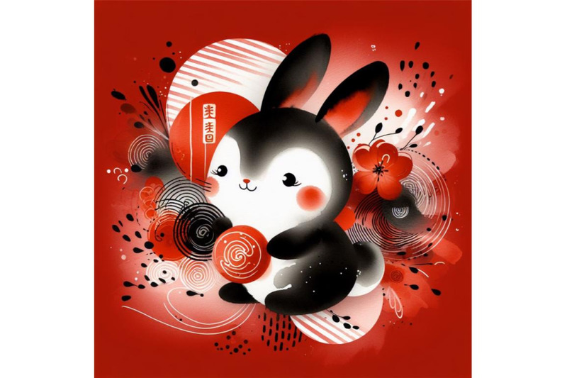 4-cute-watercolor-rabbit