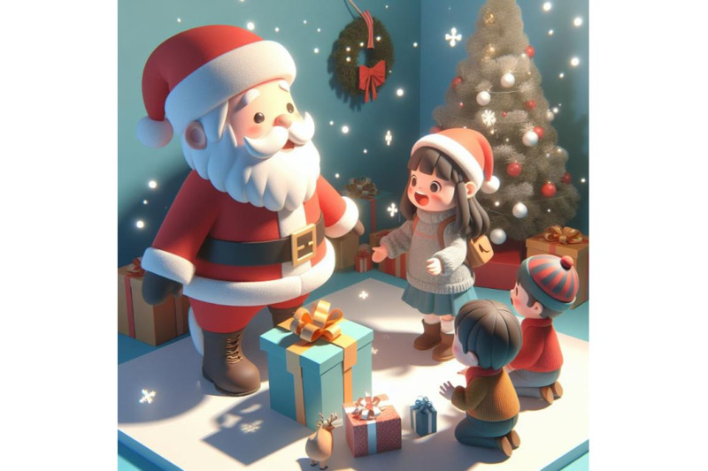 4-kids-meet-santa-during-christmas-kids-joyfully-seeing-santa-hoped-f