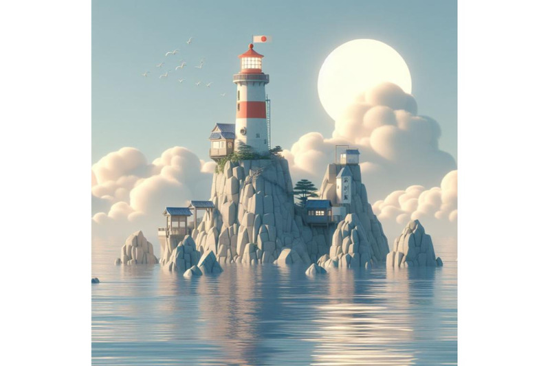 4-lighthouse-on-rock-island-in-sea