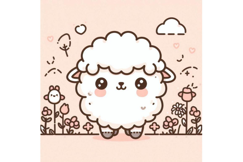 4-cute-sheep-cartoon