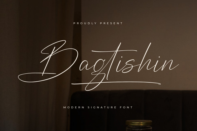 bagtishin-modern-signature-font