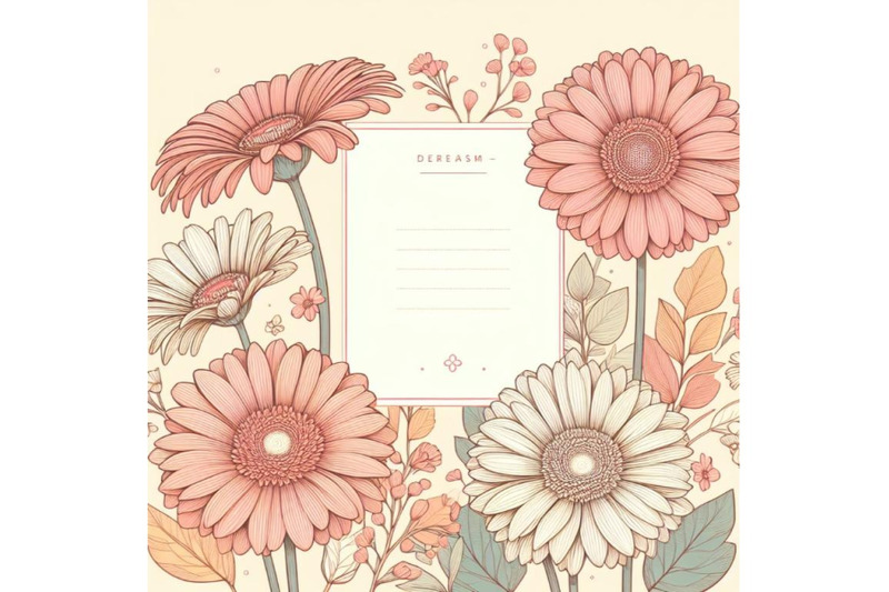 4-gerbera-daisy-flower-greeting-card-background-for-mother-or-womans-d