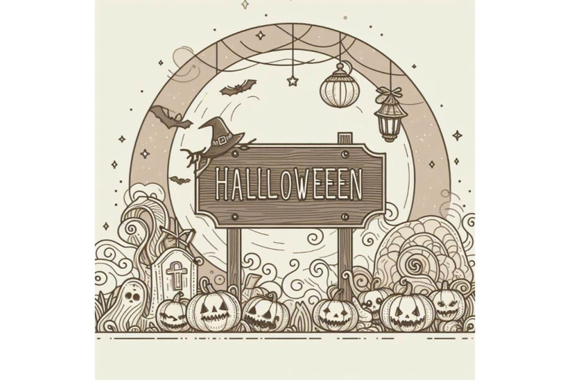 4-halloween-background-with-wooden-sign